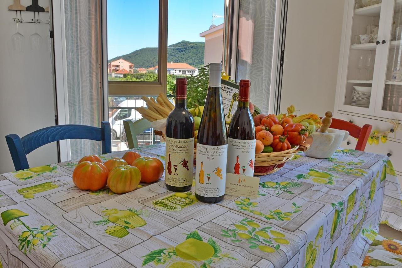 Agriturismo La Casa Degli Zii Albenga Exteriör bild